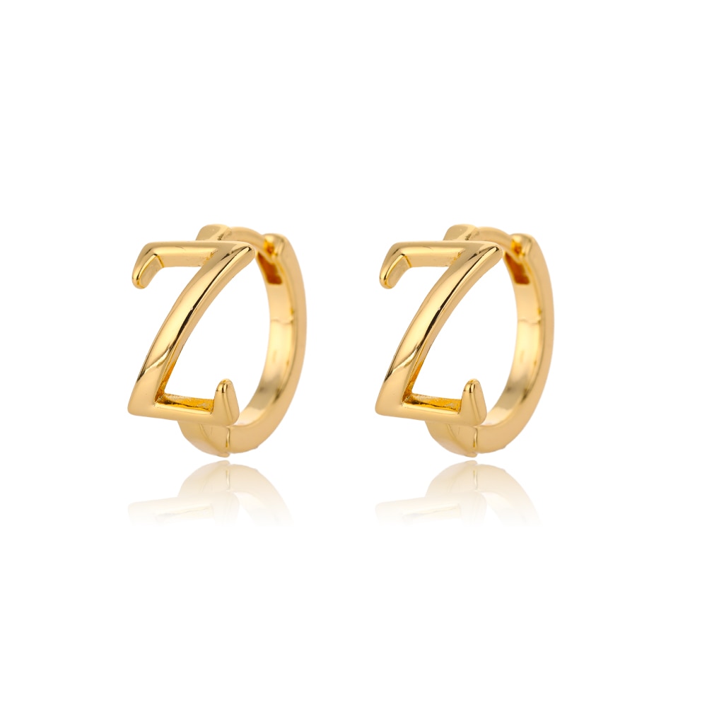 Letter Earrings Z