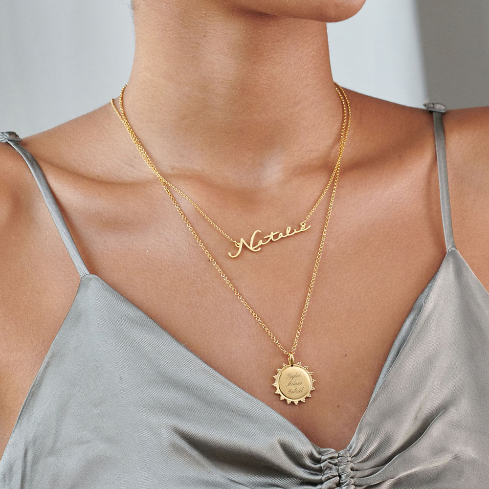 Dainty Name Necklace Natalie