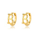 Letter Earrings B