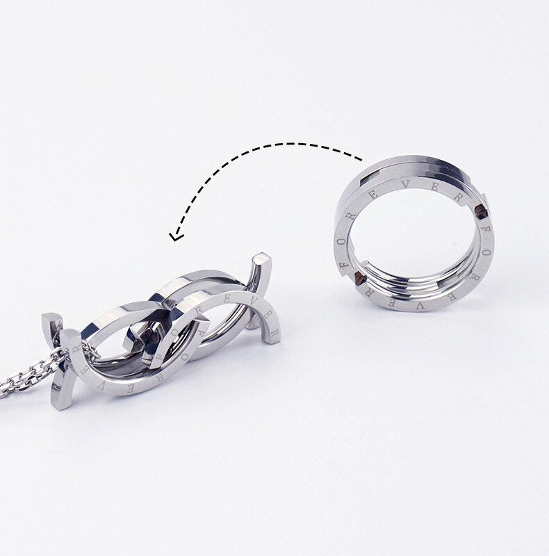 Transformable Unisex Ring "Forever"