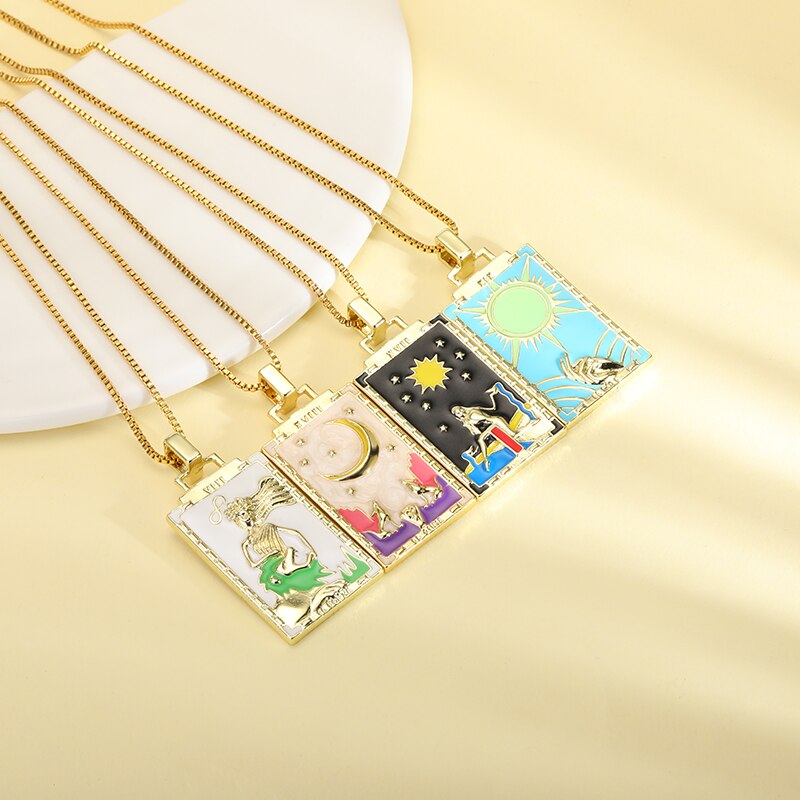 Tarot Cards Necklace