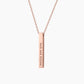 Engraved Bar Necklace