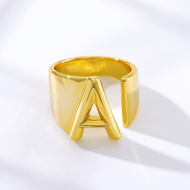 BOLD Initial Letter Ring