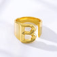 BOLD Initial Letter Ring