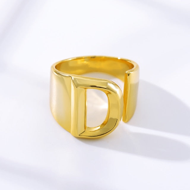 BOLD Initial Letter Ring