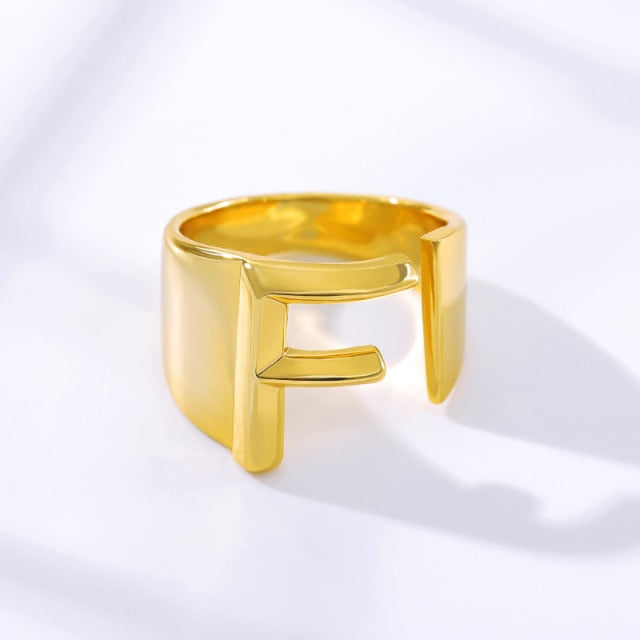 BOLD Initial Letter Ring