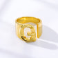 BOLD Initial Letter Ring