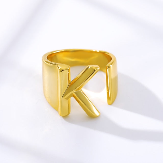 BOLD Initial Letter Ring