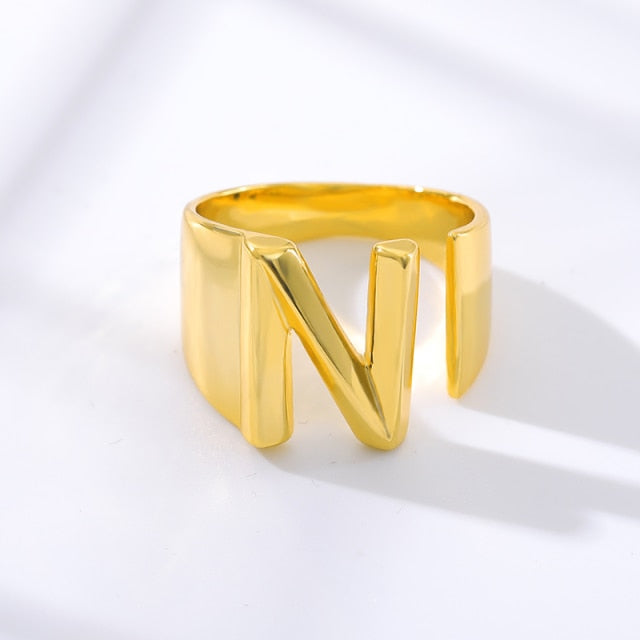 BOLD Initial Letter Ring