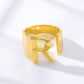 BOLD Initial Letter Ring