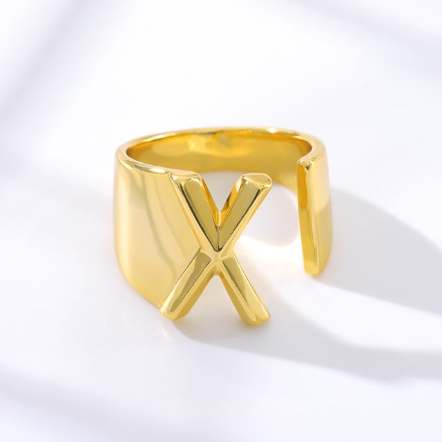 BOLD Initial Letter Ring